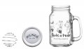 Комплект за приготвяне на домашна бита сметана KILNER SHAKE AND MAKE WHIPPED CREAM JAR, снимка 2