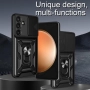 Samsung Galaxy S25 FE Удароустойчив Ring Holder/ Sliding Camera Cover Калъф и Протектор, снимка 8