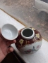 Сатцума Satsuma стара ваза буркан с капак порцелан печат, снимка 6
