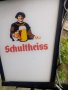 Немски фенер от заведение с реклама на бира, снимка 2