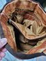 FERRO MODA естествена кожа чанта,красив десен,дълга дръжка, снимка 9