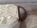 Стара чанта плетена на една кука, снимка 2