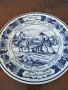 холандска декоративна порцеланова чиния Delft   11/2, снимка 1