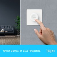 Интелигентен дистанционен димерен превключвател TP-Link Tapo S200D За контрол на смарт устройства, снимка 3 - Други стоки за дома - 39718213