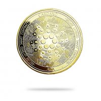 Кардано А монета / Cardano A Coin ( ADA ) - Gold, снимка 3 - Нумизматика и бонистика - 39116002
