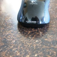 Безжична лазерна мишка Logitech M-RBY125, снимка 3 - Клавиатури и мишки - 42989200