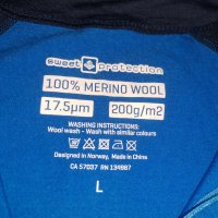 Sweet Protection ALPINE Halfzip  (L) дамска термо блуза мерино 100% Merino wolle , снимка 12 - Спортни екипи - 42961565