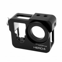 Рамка за GoPro Hero 4, UV филтър, Адаптер 37mm, Алуминий, Черен, снимка 2 - Чанти, стативи, аксесоари - 27867922