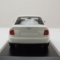 Audi A4 1995 - мащаб 1:43 на Maxichamps моделът е нов в PVC дисплей-кейс, снимка 6 - Колекции - 43377535