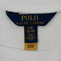 POLO Ralph Lauren Sweatshirt оригинално горнище ръст 147-158см памучно, снимка 3 - Детски анцузи и суичери - 40194224