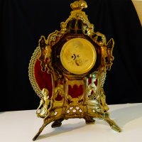 Механичен бронзов часовник W.Germany. , снимка 10 - Антикварни и старинни предмети - 37654025