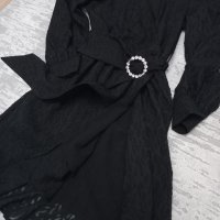 Манго черна рокля, снимка 1 - Рокли - 44095828