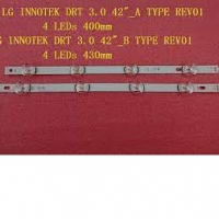 LED STRIP LG 42" SET INNOTEK DRT 3.0 42 "_ A/B TYPE, снимка 3 - Части и Платки - 36471008