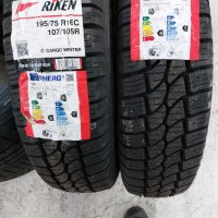 2 бр.нови зимни  гуми Riken 195/75/16 dot2423 Цената е за брой!, снимка 2 - Гуми и джанти - 43512271