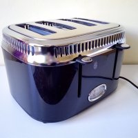 Тостер за 4 филийки Russell Hobbs внос от Германия, снимка 7 - Тостери - 33638718