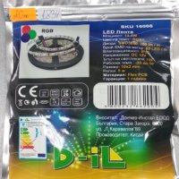 LED ЛЕНТА 14,4 W/м 24V RGB (5м), снимка 3 - Лед осветление - 40503077