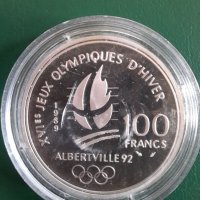 Колекционерска монета 100 франка 1989 год., снимка 1 - Нумизматика и бонистика - 37904699