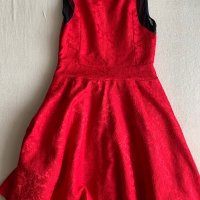Червена рокля, снимка 3 - Рокли - 36692124