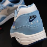 Nike AirMax 1 Premium Blue Размер 43 Номер 27.5см Стелка Мъжки Маратонки Обувки Нови Оригинални, снимка 4 - Маратонки - 43050925