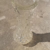 Стъклена ваза-10лв, снимка 1 - Вази - 32416542