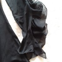  Mалка черна рокля/туника ,НОВА,размер М, снимка 10 - Рокли - 40570410