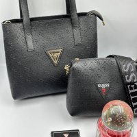 😍Guess луксозни чанти + ПОДАРЪК💥 несесер😍, снимка 1 - Чанти - 43505188