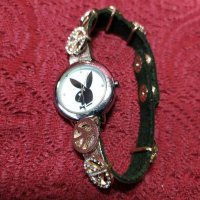 Дамски часовници гривна "PLAYBOY" -колекционерски  перфектни 40 лв. за двата., снимка 9 - Дамски - 28914957