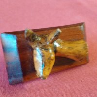 Настолно дървено магаренце, снимка 2 - Сувенири от дърво - 28570498