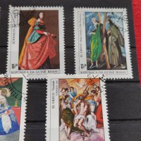 Пощенски марки чиста комплектна серия ИЗКУСТВО 1984г. Гвинея Бисау за колекция - 22554, снимка 4 - Филателия - 36652341