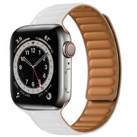 Магнитна каишка верижка Apple Watch 2/3/4/5/6/7/SE 38/40/41/42/44/45, снимка 6 - Аксесоари за Apple - 37721317