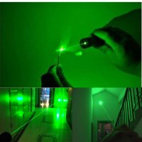 Професионален зелен мощен лазер лазерна показалка лазерна писалка стик показалец и 18650 батерия, снимка 3 - Екипировка - 26540567
