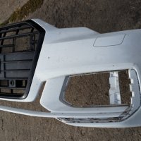 Броня предна  за AUDI A6 night panel от 2018Г ОРИГИНАЛНА ( ауди а6 след 2018г) комплект , снимка 3 - Части - 26671351