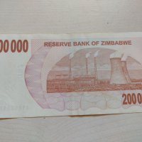Банкнота Зимбабве много красива непрегъвана перфектна за колекция декорация - 23665, снимка 4 - Нумизматика и бонистика - 33321996