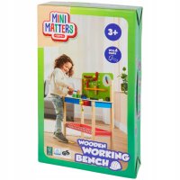 Детска дървена работилница Mini Matters, снимка 2 - Други - 43400275