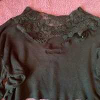 REPLICA  къса дамска блуза, снимка 4 - Блузи с дълъг ръкав и пуловери - 44059281