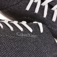 ПРОМО 🍊 CALVIN KLEIN № 37 до 40 🍊 Дамски кецове с плетен мрежест ефект нови с кутия, снимка 10 - Дамски ежедневни обувки - 26547398