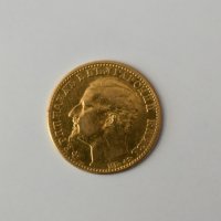 Златна монета 10 лева 1894 голяма буза, снимка 3 - Нумизматика и бонистика - 37893363