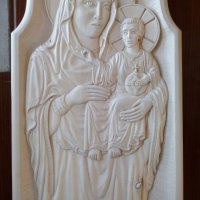 Дърворезба- "Богородица с младенеца", снимка 3 - Други - 22839260
