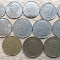 Лот 12 броя монети БЕЛГИЯ л5, снимка 2 - Нумизматика и бонистика - 33687465