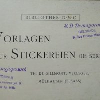 Bibliothek D. M. C. Vorlagen für Stickereien. Serie 2, снимка 2 - Специализирана литература - 27479363
