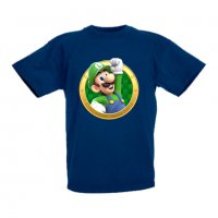 Детска тениска Супер Марио Luigi 13, снимка 6 - Детски тениски и потници - 33089868