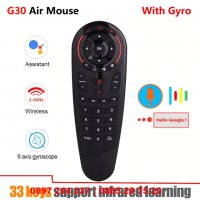 Безжична мишка с 33 бутона - Air Mouse G30, снимка 1 - Дистанционни - 28262650