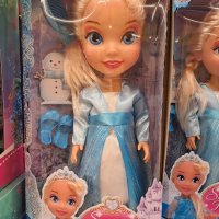 Голяма кукла Снежната принцеса с аксесоари , 39см , снимка 2 - Кукли - 43048313