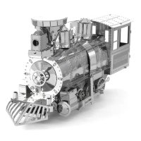 3D лазерно изрязан металeн пъзел парен локомотив - Направи си сам., снимка 2 - Пъзели - 43157490
