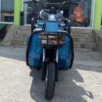 Електрическа Двуместна Триколка CARGO LUX 1500W -  SKY BLUE MATTE, снимка 3 - Мотоциклети и мототехника - 36949680