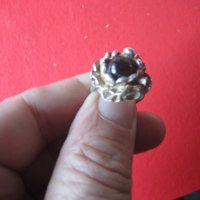 Уникален сребърен пръстен корона , снимка 3 - Пръстени - 35097558