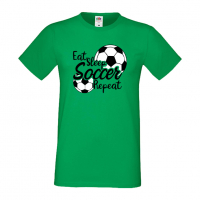 Мъжка тениска Soccer 2,Футболна топка,Футбол.Мач,Soccer, снимка 5 - Тениски - 36419905