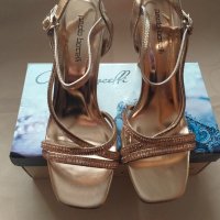 Дамски сандали Paolo Bocelli - Розово злато, снимка 9 - Сандали - 43282514