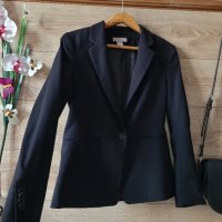 Черно сако H&M , снимка 3 - Сака - 44129381