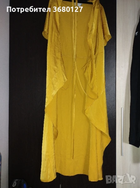 Дамски РОКЛИ s/m, БЛУЗА с един ръкав 46, ПАНТАЛОН с интересни връзки s/m, снимка 1